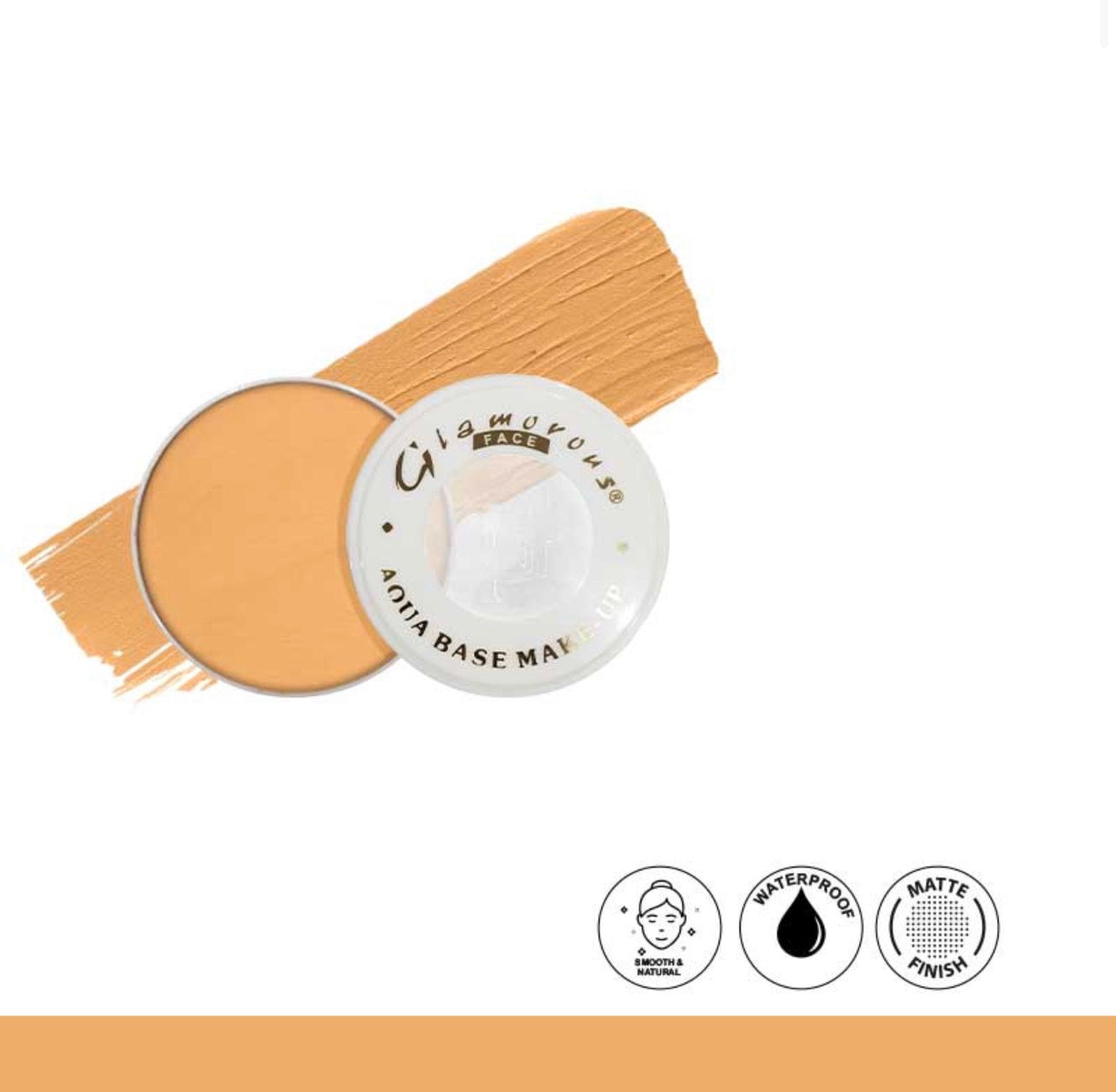 Glamorous Face Aqua White Base
