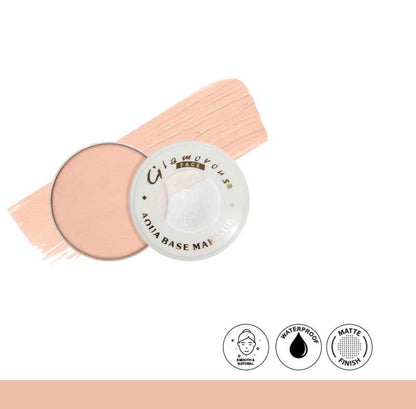 Glamorous Face Aqua White Base