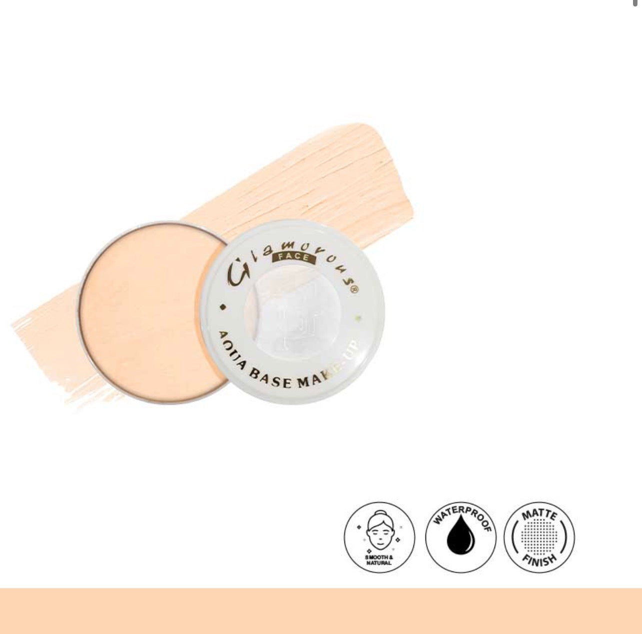 Glamorous Face Aqua White Base