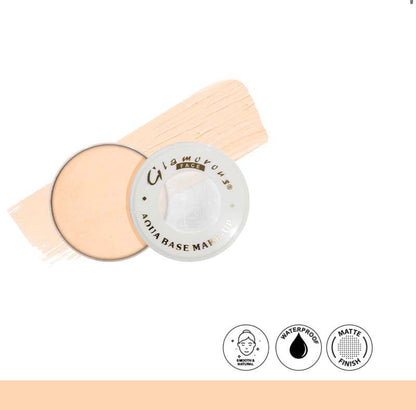 Glamorous Face Aqua White Base