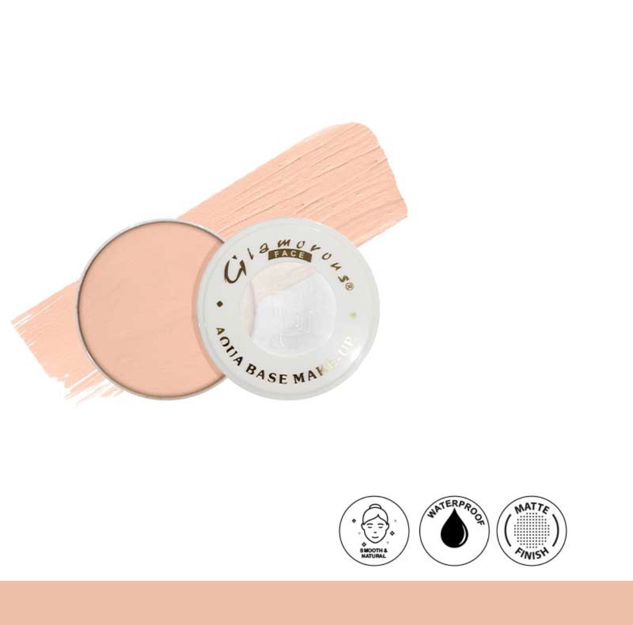 Glamorous Face Aqua White Base