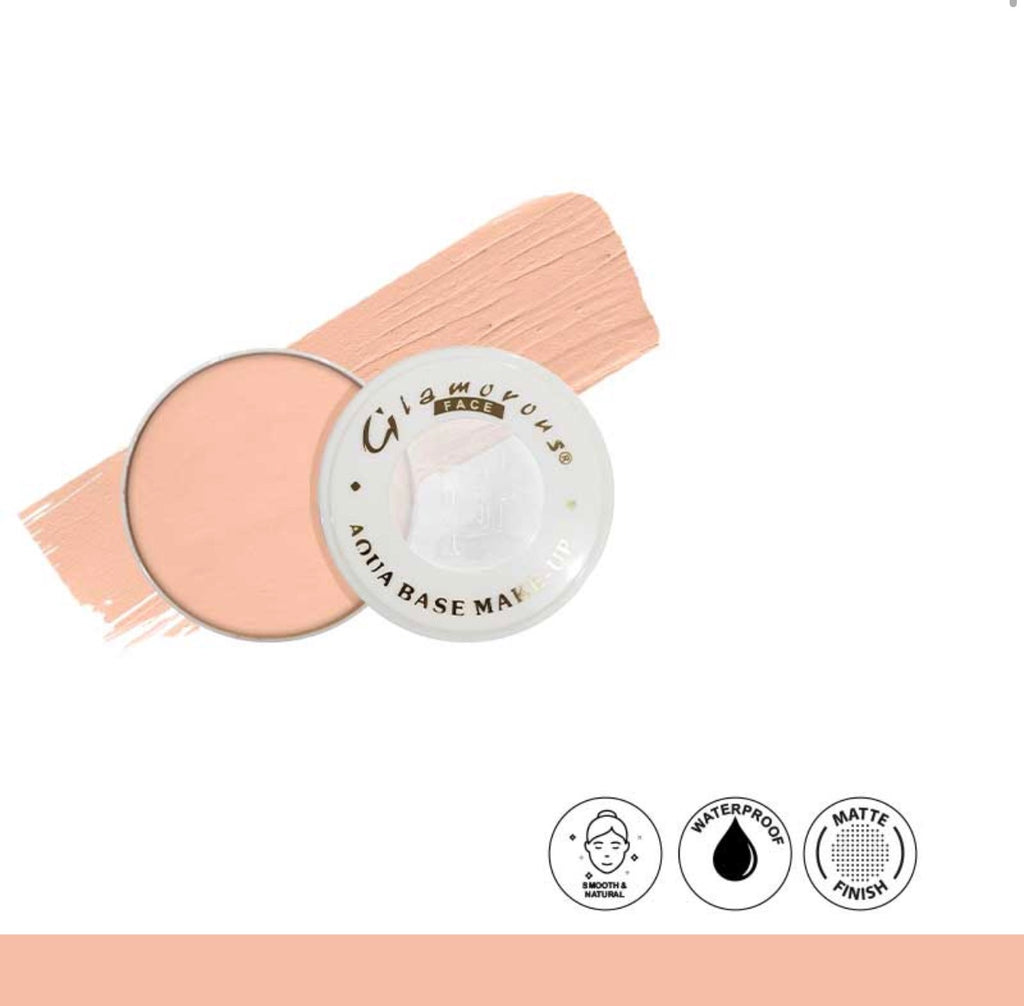 Glamorous Face Aqua White Base