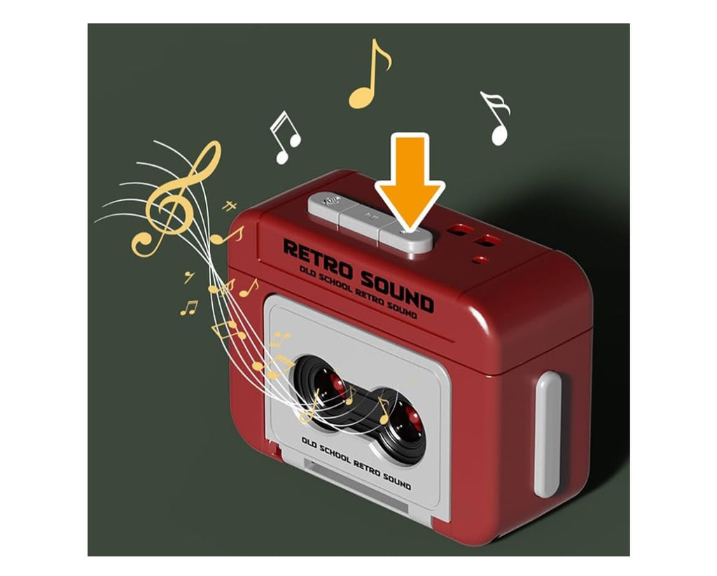 Creative Mini Tape Recorder Keychain