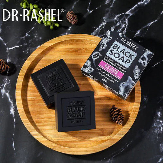 Dr. Rashel Collagen & Charcoals Black Soap