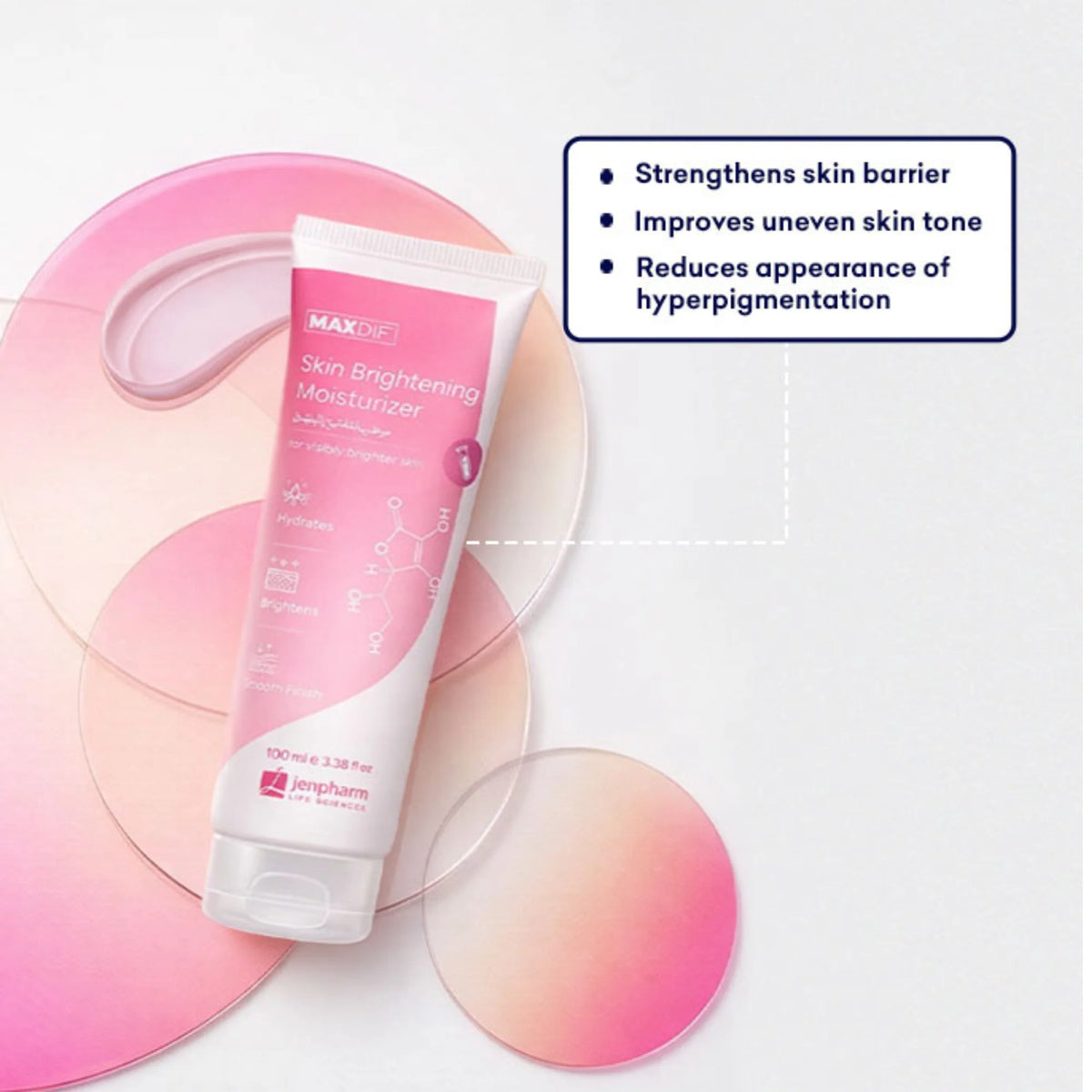 Jenpharm - Maxdif Brightening Moisturizer-100Ml