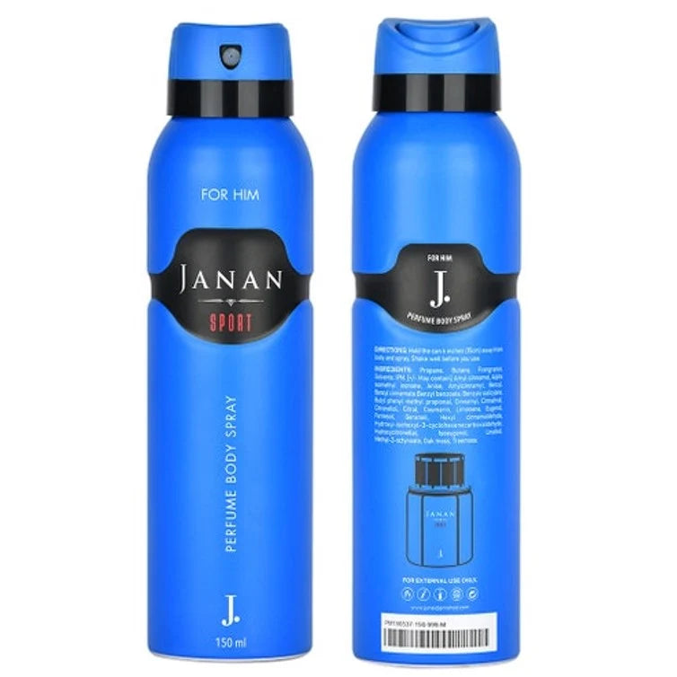 J. Janan Sport Perfume Body Spray-150Ml