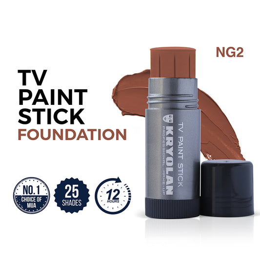 Kryolan - TV Paint Stick - Negro 2