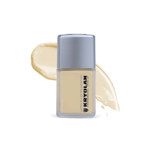 Kryolan - Ultra Fluid Foundation - Ivory