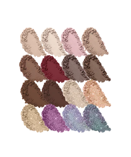 LAMEL 16 Shades Of Burgundy Eyeshadow Palette № 16-4