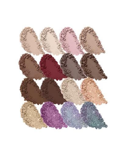LAMEL 16 Shades Of Burgundy Eyeshadow Palette № 16-4