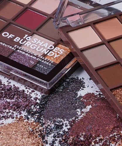 LAMEL 16 Shades Of Burgundy Eyeshadow Palette № 16-4