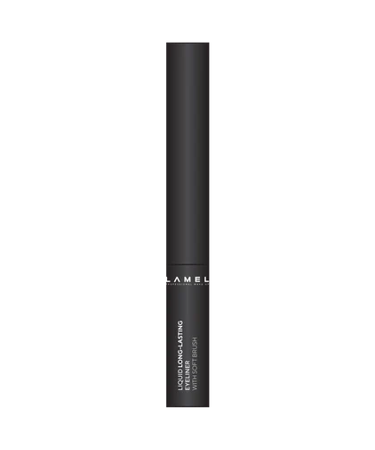 LAMEL Liquid Long-Lasting Eyeliner With Soft Brush №401 Carbon Black