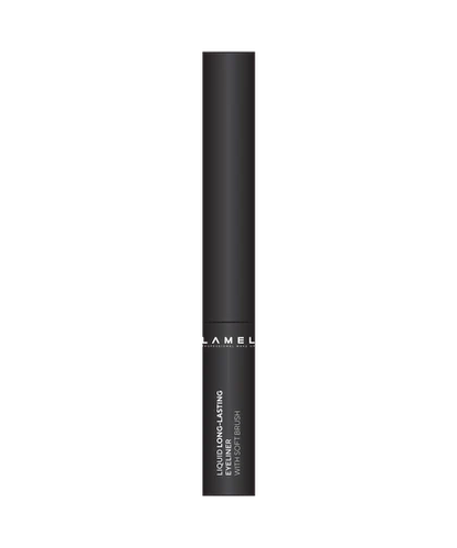 LAMEL Liquid Long-Lasting Eyeliner With Soft Brush №401 Carbon Black