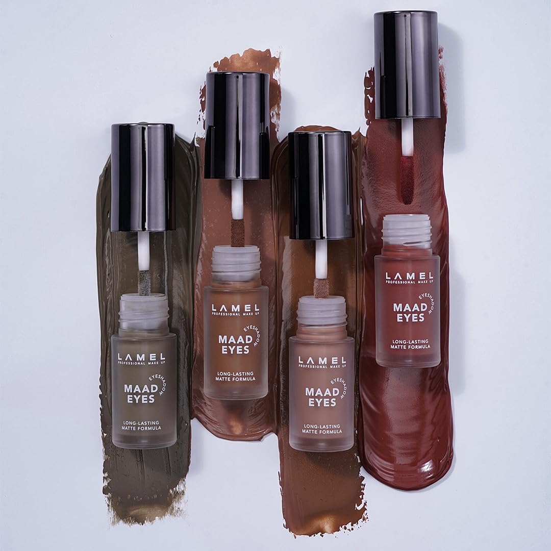 LAMEL Maad Eyes Eyeshadow №404 Dark Chocolate