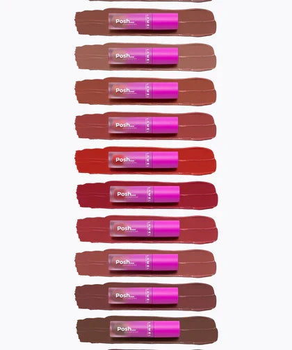 LAMEL Posh Matte Liquid Lip Stain 407 Wine Red 4gm