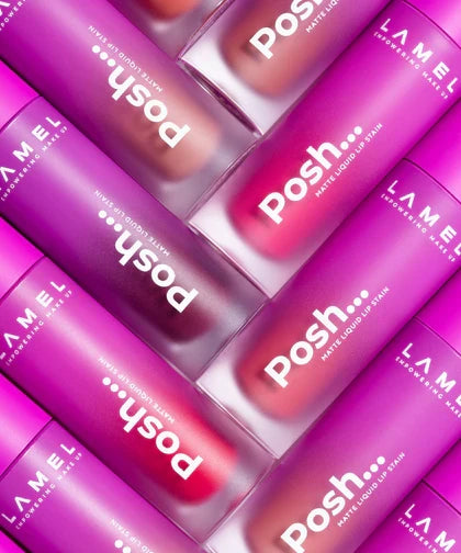 LAMEL Posh Matte Liquid Lip Stain №403 Daily Nude 4gm