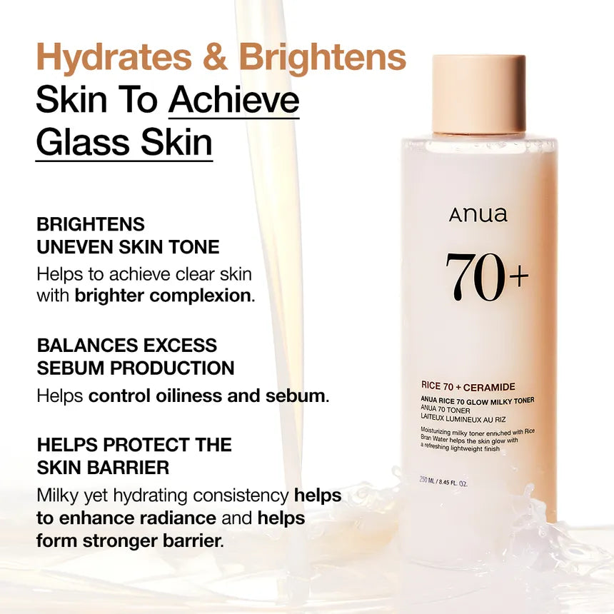 Anua - Rice 70 Glow Milky Toner Mini-40ml