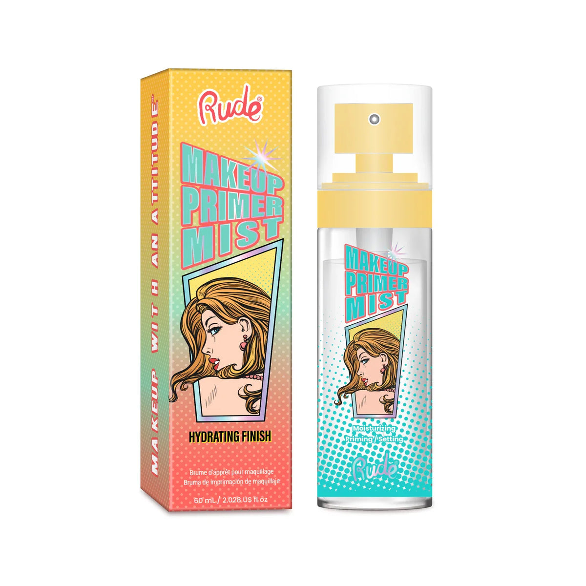 Rude Cosmetics Makeup Primer Spray 60ml