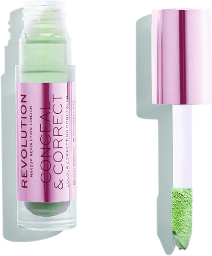 Makeup Revolution Conceal and Correct Green 4ml