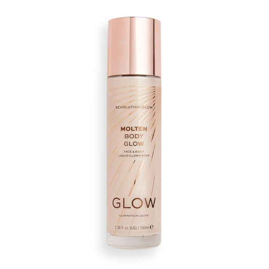 Makeup Revolution Glow Molten Body Gold Liquid Illuminator 100ml