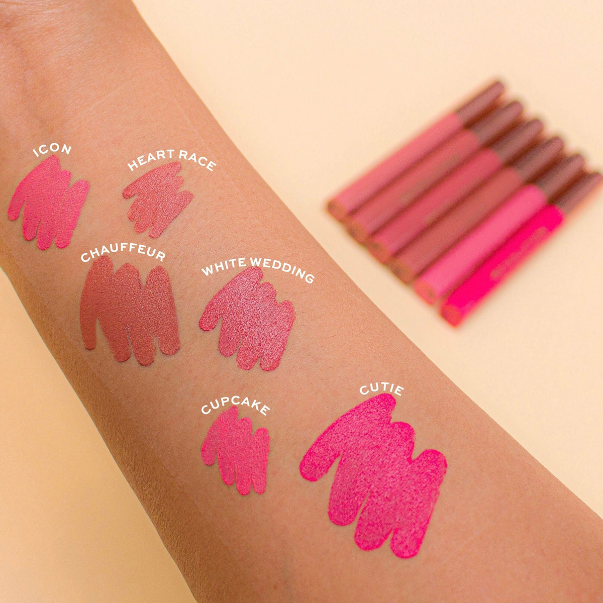 Makeup Revolution Velvet Kiss Lip Crayon Rosé