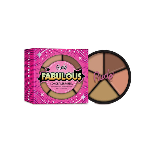 Rude Cosmetics Fabulous Concealer Wheel Medium 7.5gm