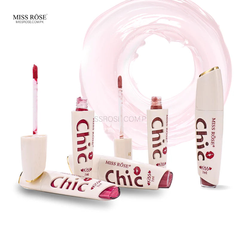 Miss Rose Chic Kiss Long-lasting glossy finish Lip Gloss