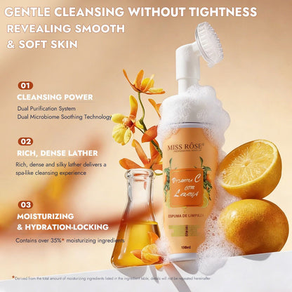 Miss Rose Skin Revive Foaming Mousse Cleanser Face Wash