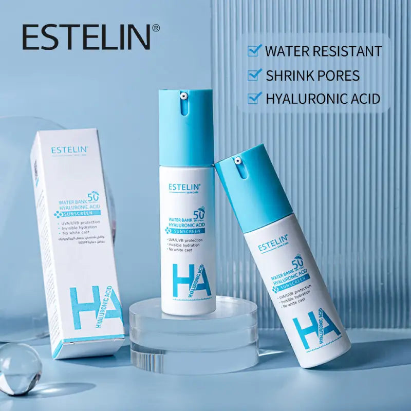 Estelin Water Bank Hyaluronic Acid Sunscreen SPF 50