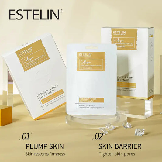 Estelin Bouncy & Firm Collagen Sheet Mask