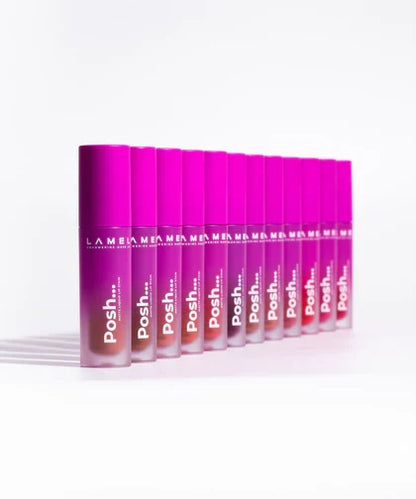 LAMEL Posh Matte Liquid Lip Stain 405 Punch Pink 4gm