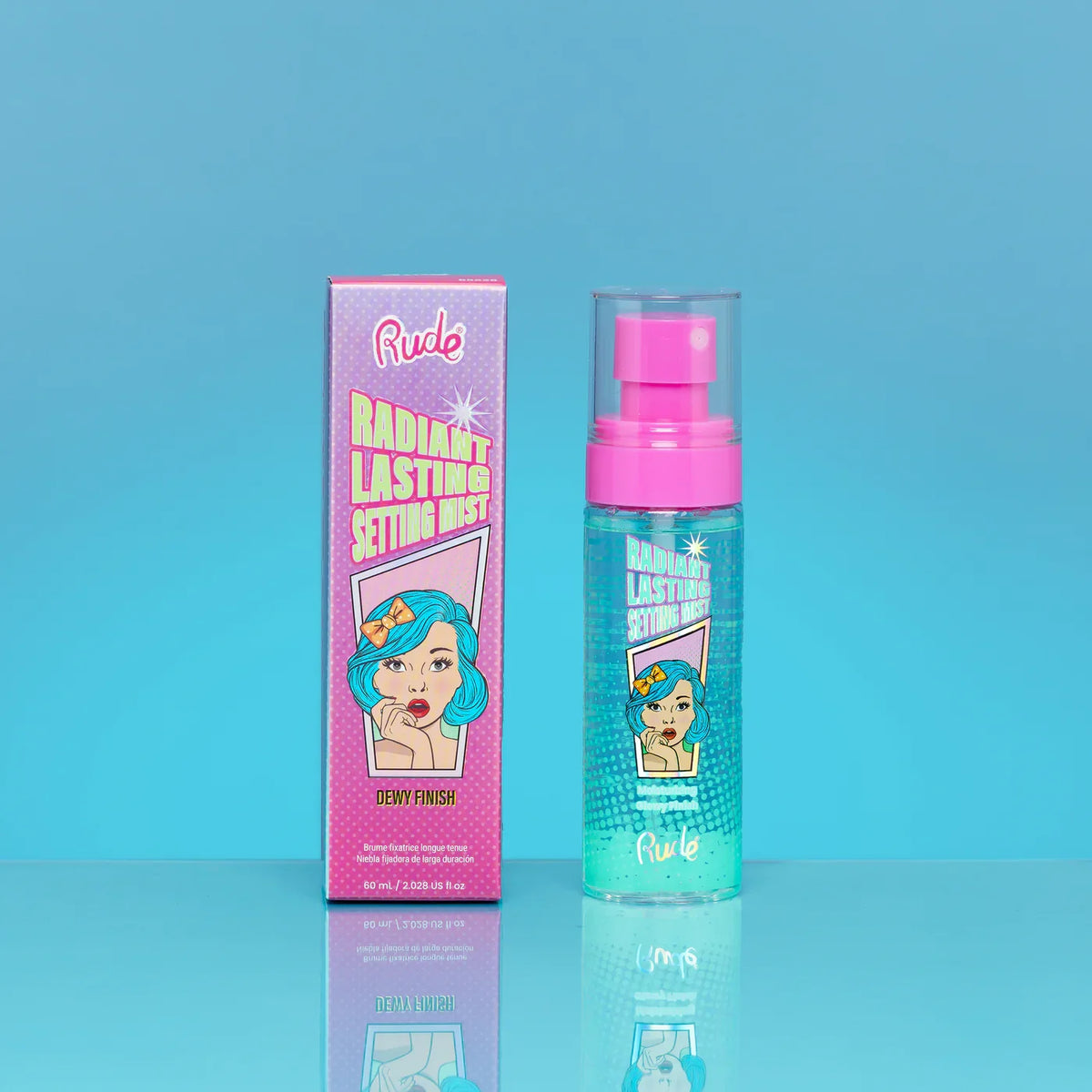 Rude Cosmetics Radiant Lasting Makeup Mist 60ml