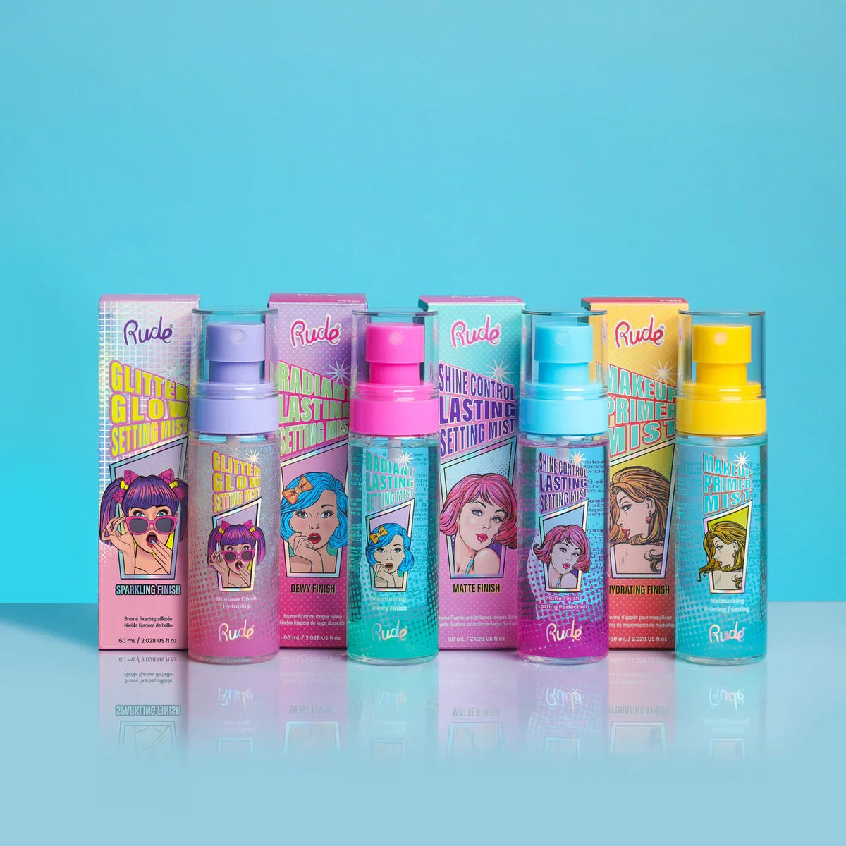 Rude Cosmetics Radiant Lasting Makeup Mist 60ml
