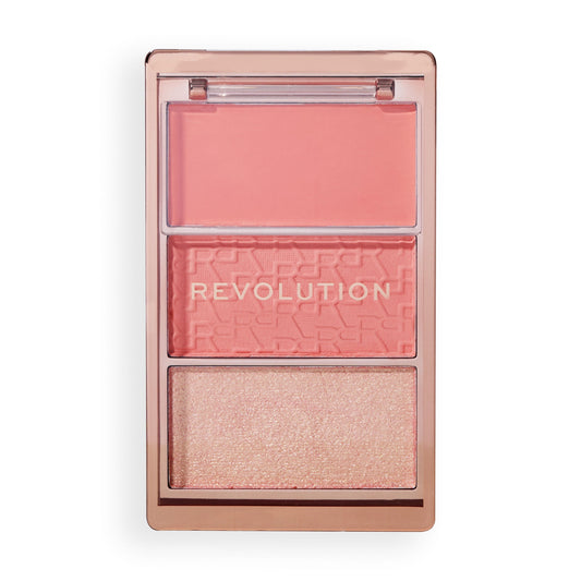 Revolution Blush Icon Palette Authentic Peach