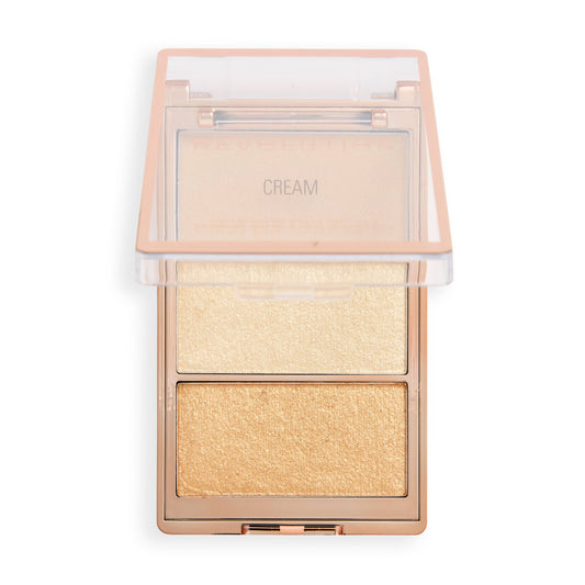 Revolution Highlight Icon Palette Rosy Gold Glow 6.3gm