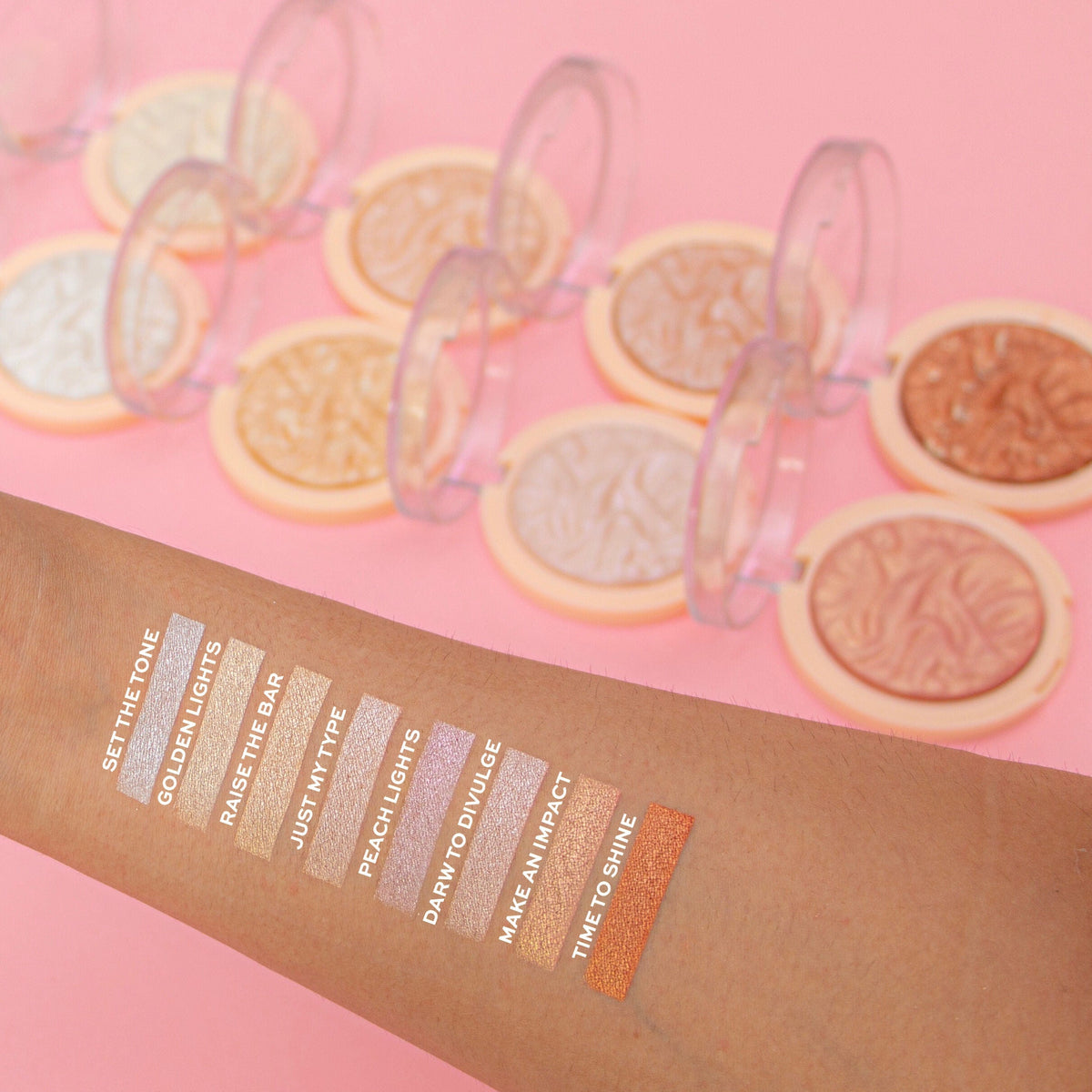 Makeup Revolution Reloaded Highlighter Set The Tone