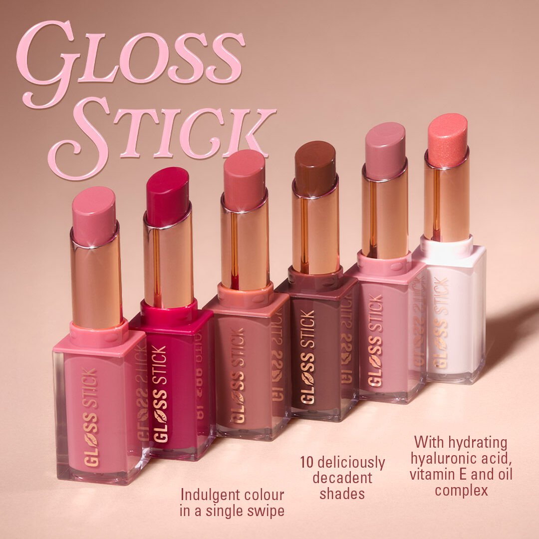 Revolution Pout Lip Gloss Stick Sweet Rose
