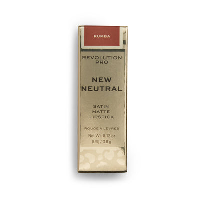 Revolution Pro New Neutral Satin Matte Lipstick Rumba