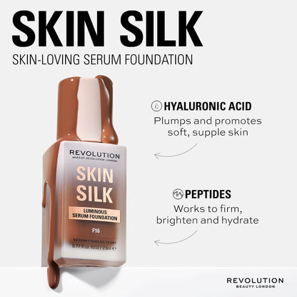 Revolution Skin Silk Serum Foundation F0.5C 23ml