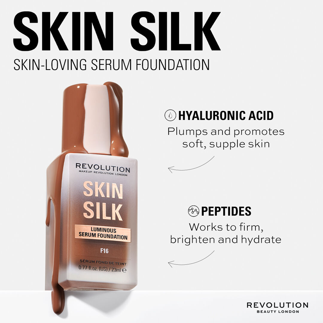 Revolution Skin Silk Serum Foundation F1N 23ml
