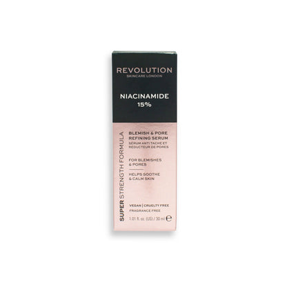 Revolution Skincare 15% Niacinamide Blemish & Pore Serum 30ml