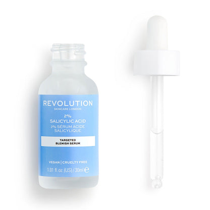 Revolution Skincare 2% Salicylic Acid BHA Anti Blemish Serum 30ml