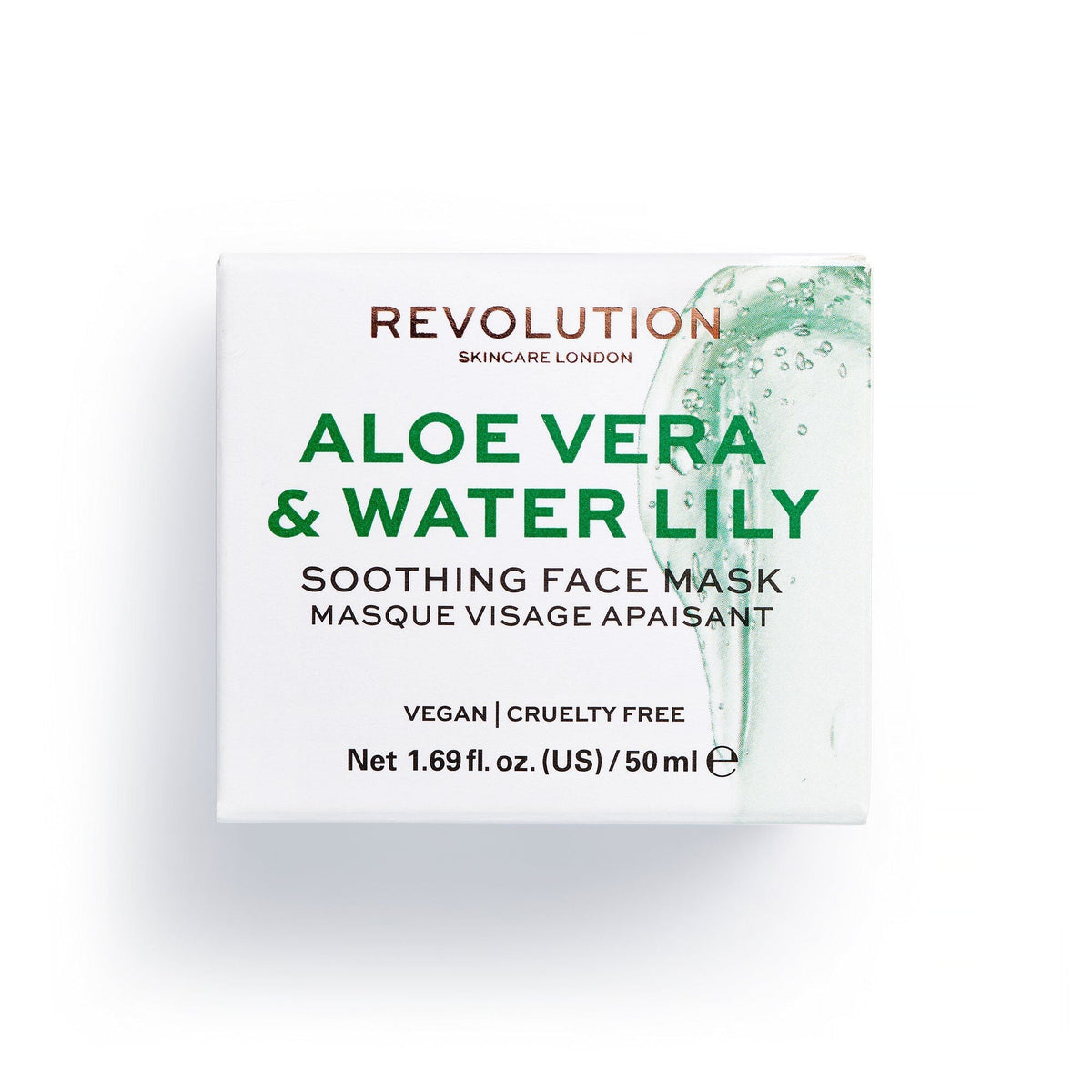 Revolution Skincare Aloe Vera & Water Lily Soothing Face Mask 50ml