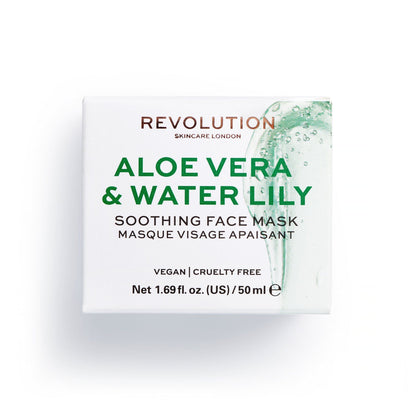 Revolution Skincare Aloe Vera & Water Lily Soothing Face Mask 50ml