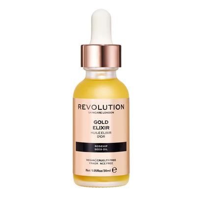Revolution Skincare Gold And Rosehip Seed Oil Nourishing Oil 30ml