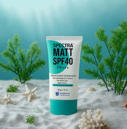 Jenpharm-Spectra Matt Sebum Control Sunblock Spf40-30G