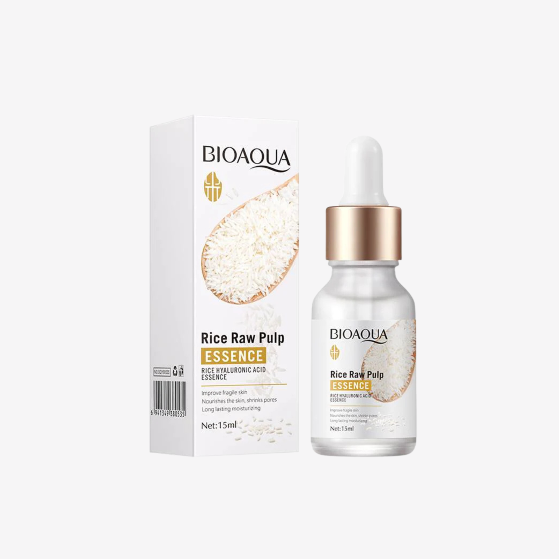 Bioaqua Rice Raw Pulp Facial Serum 15Ml