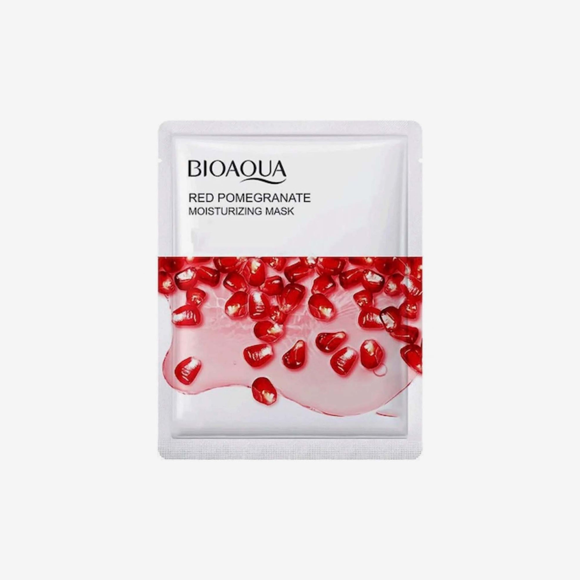 Bioaqua Red Pomegranate Facial Mask - 1 PC