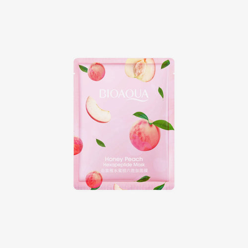 Bioaqua Honey Peach Facial Mask - 1 PC