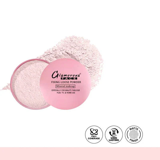 Glamorous Face HD Mineral Matte Finish Fixing Loose Powder